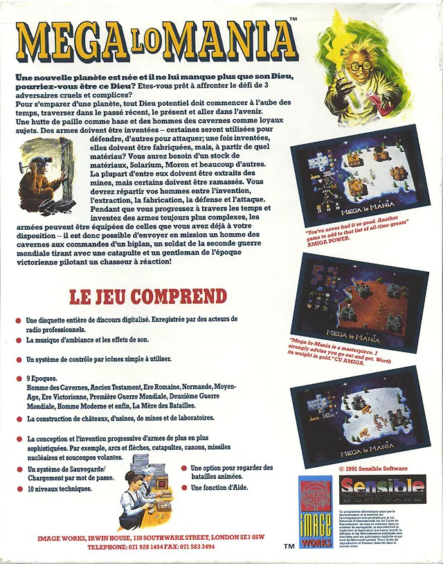 Mega Lo Mania box back