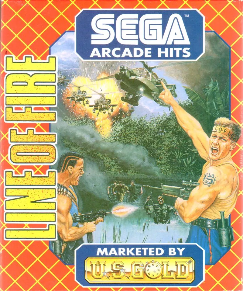Line of Fire box art