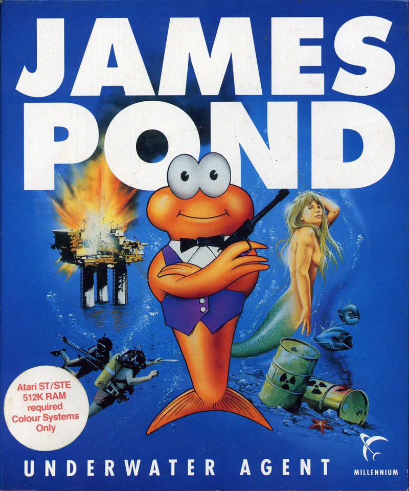 James Pond: Underwater Agent box art