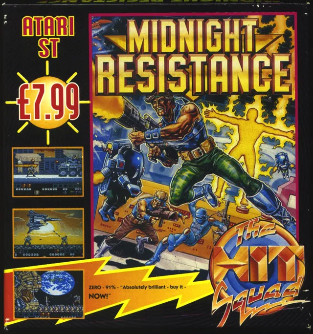 Midnight Resistance box art