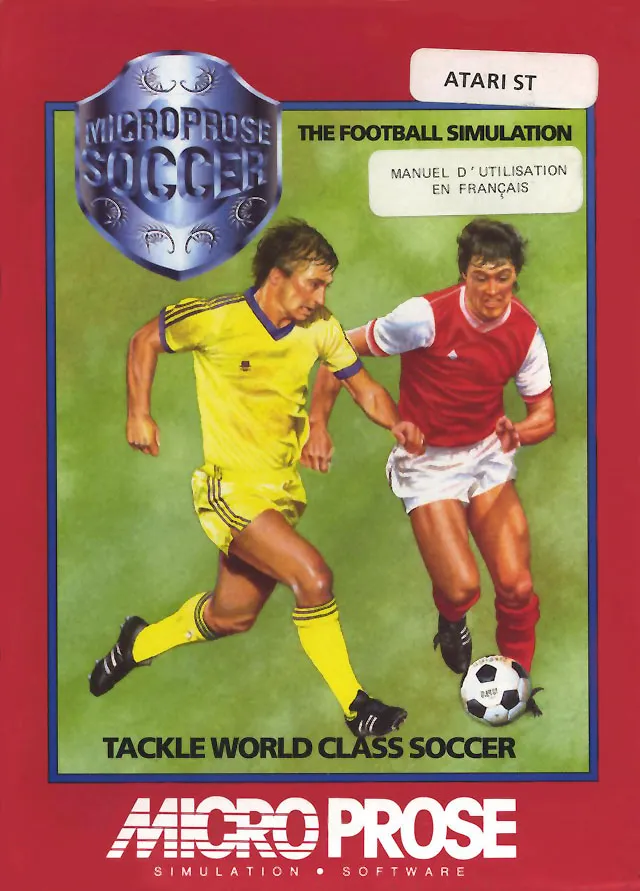 Microprose Soccer box art