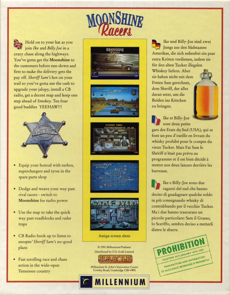 Moonshine Racer box back