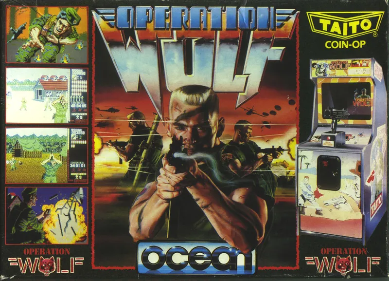 Operation Wolf box art