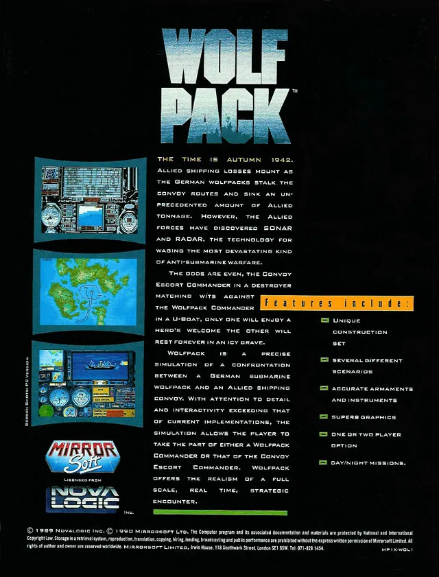 Wolf Pack box back