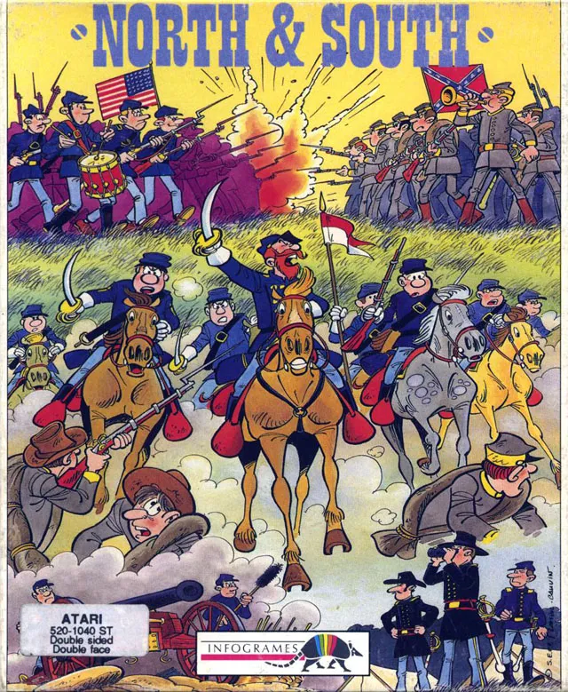 North & South box art