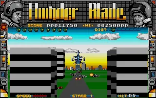 Backdrop artwork for Thunder Blade