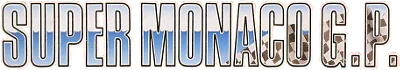 Super Monaco GP logo