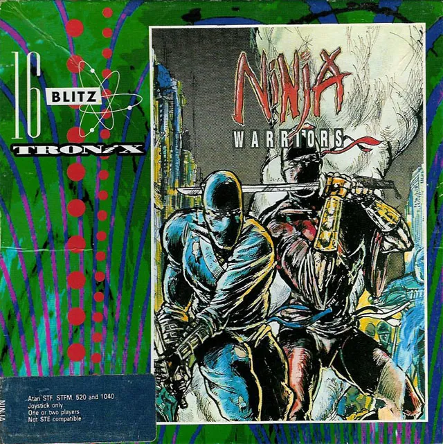 Ninja Warriors, The box art