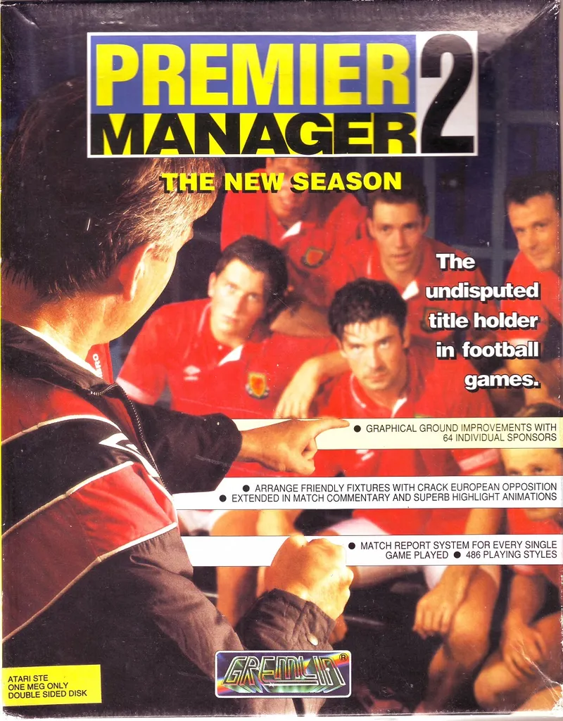 Premier Manager 2 box art