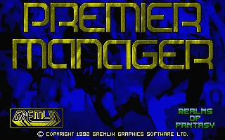 Premier Manager screenshot