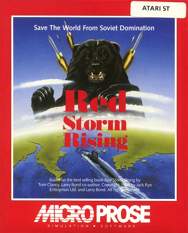 Red Storm Rising box art