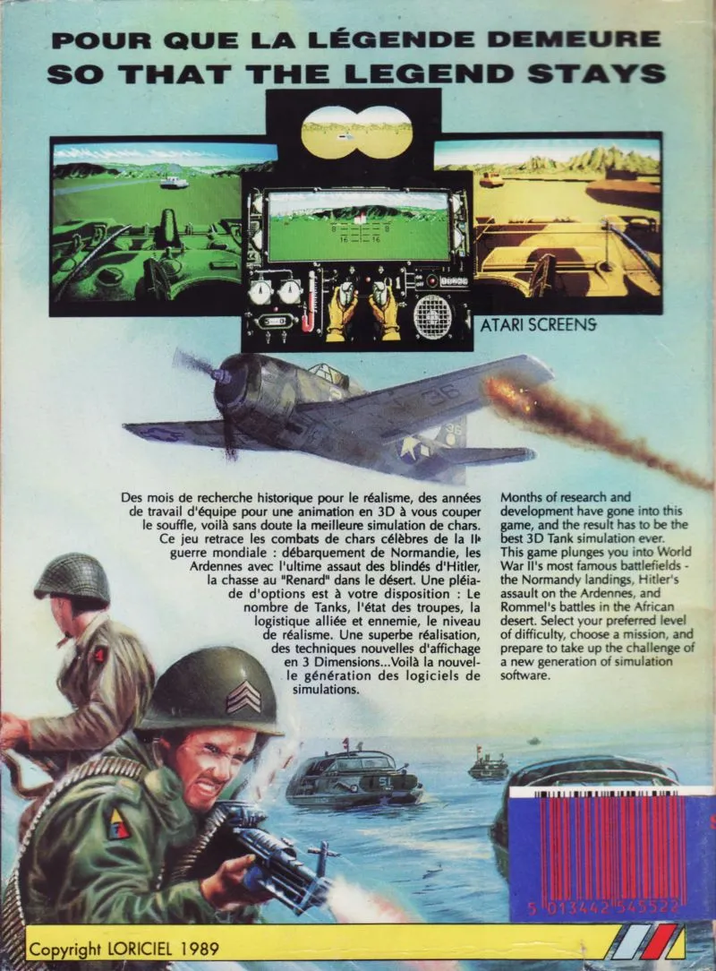 Sherman M4 box back