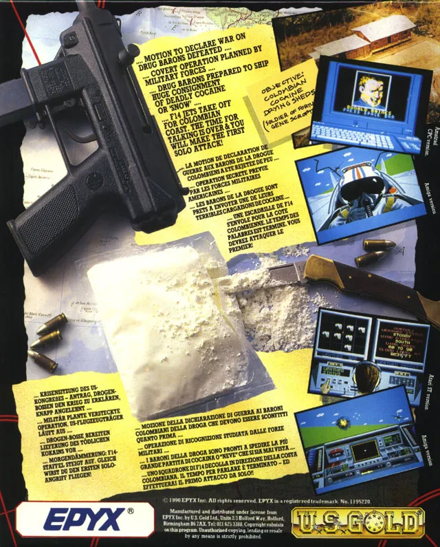 Snowstrike box back