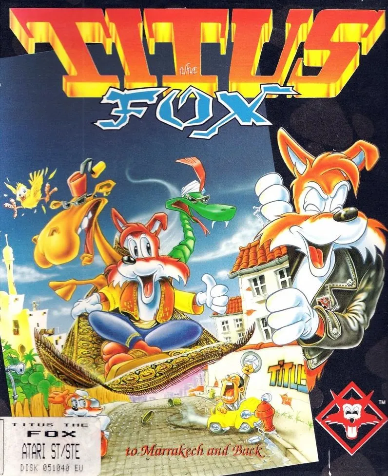 Titus the Fox: To Marrakech and Back box art