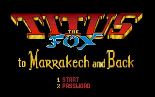 Titus the Fox: To Marrakech and Back screenshot