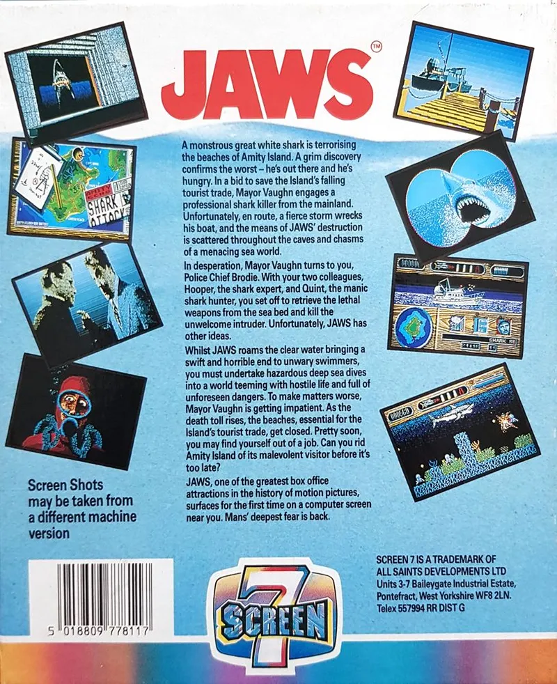 Jaws box back