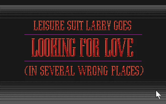 Leisure Suit Larry 2: Leisure Suit Larry Goes Looking For Love: In Several Wrong Places screenshot
