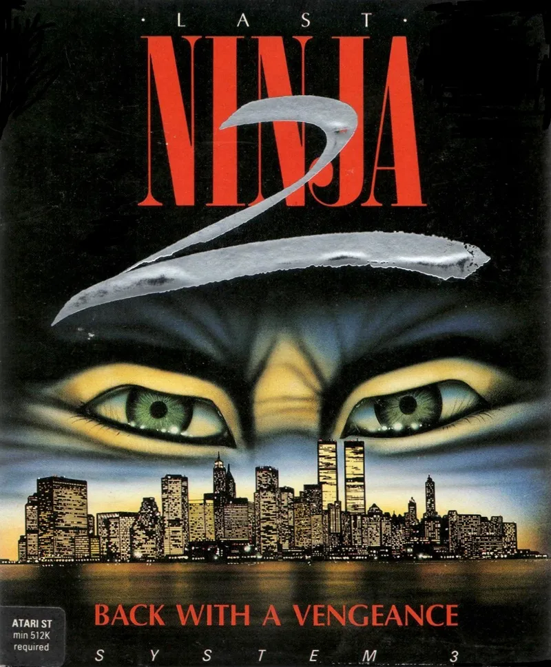 Last Ninja, The box art