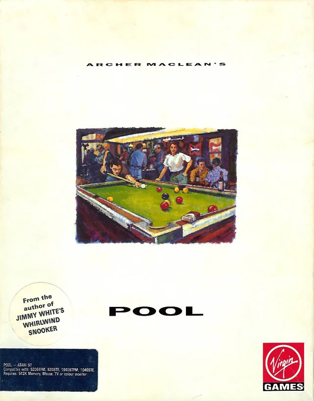 Archer MacLean's Pool box art