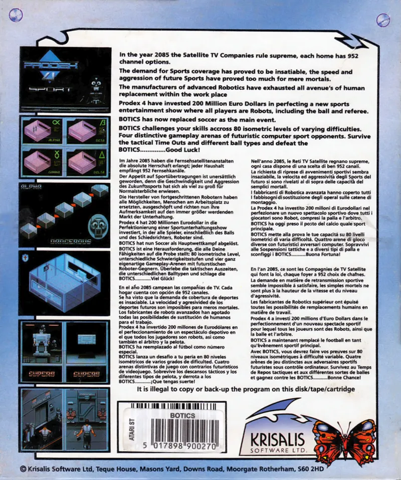 Botics box back