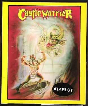 Castle Warrior cover art for Atari ST