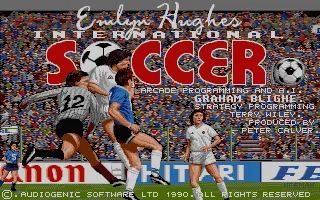 Emlyn Hughes International Soccer screenshot