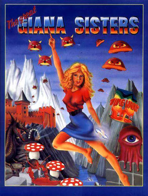 The Great Giana Sisters box art