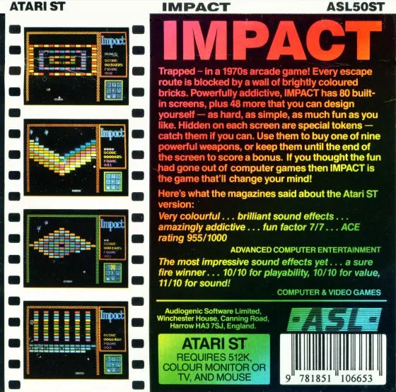 Impact box back