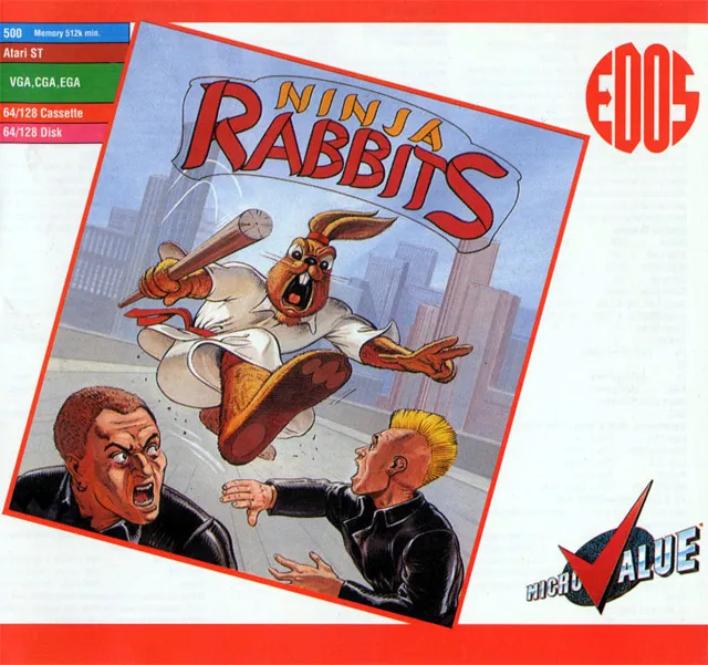 International Ninja Rabbits box art