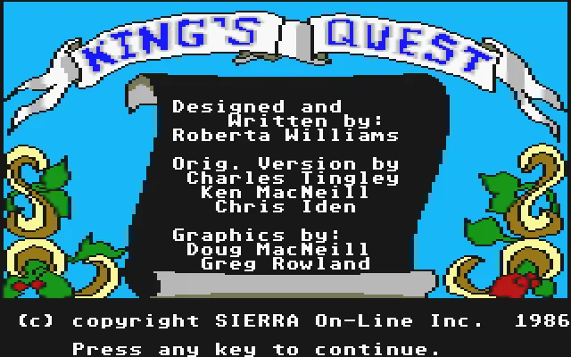 King's Quest screenshot
