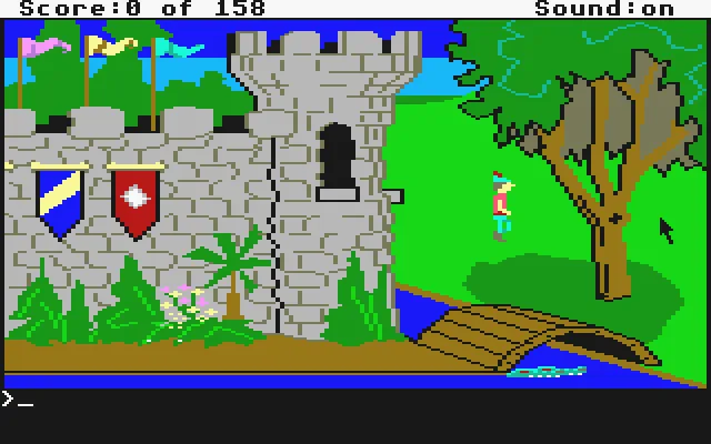 Backdrop artwork for King's Quest