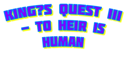 King's Quest III: To Heir is Human logo