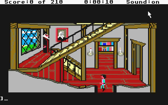 Backdrop artwork for King's Quest III: To Heir is Human