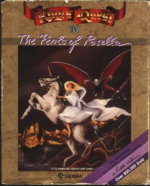 King's Quest 4: The Perils of Rosella box art