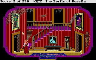 Backdrop artwork for King's Quest 4: The Perils of Rosella