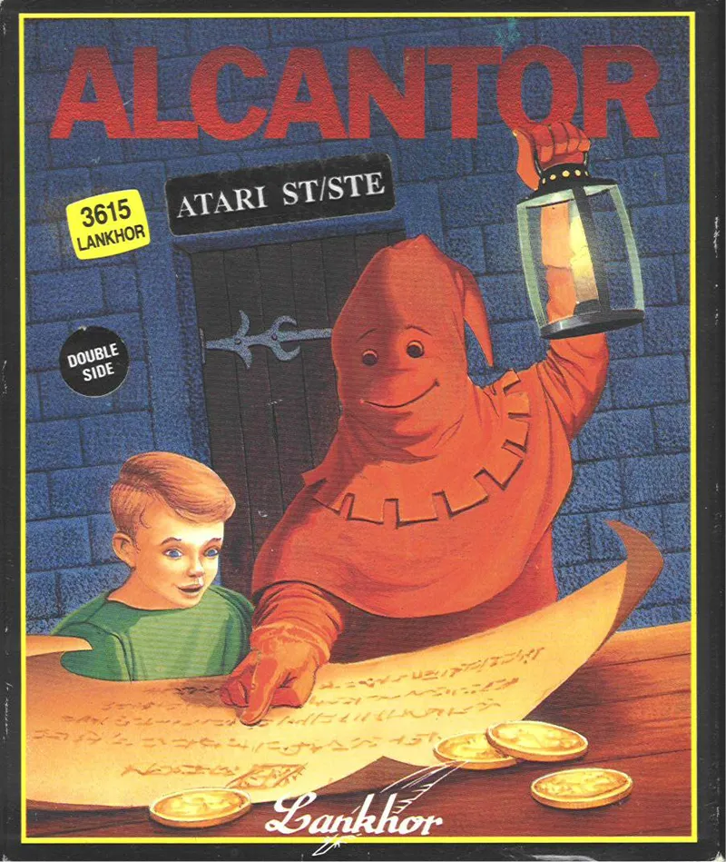 Alcantor cover art for Atari ST
