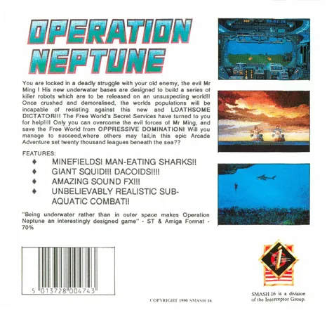 Operation Neptune box back