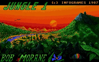 Backdrop artwork for Bob Morane: Jungle 1