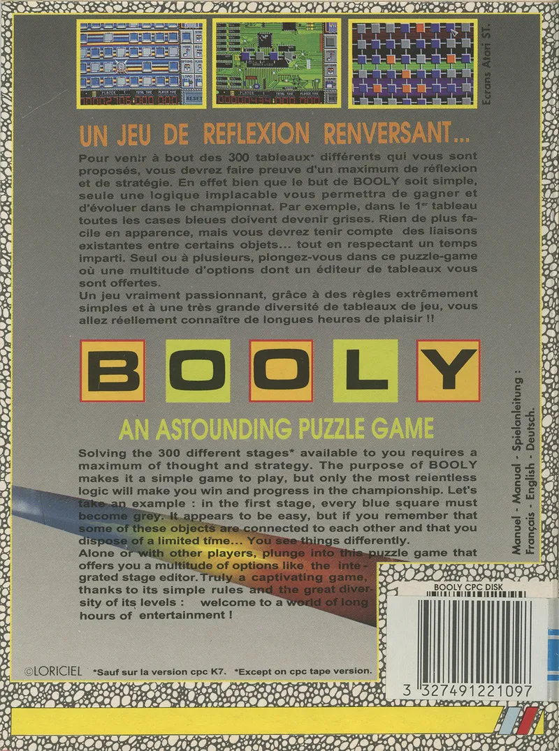 Booly box back