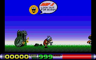 Backdrop artwork for Bug Bash
