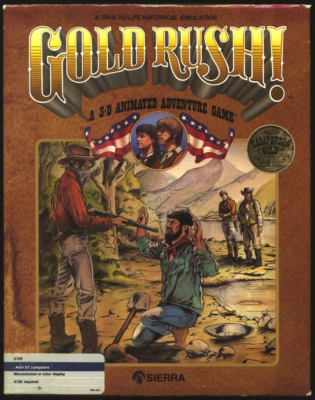 Gold Rush! box art