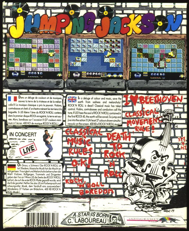 Jumping Jack'Son box back