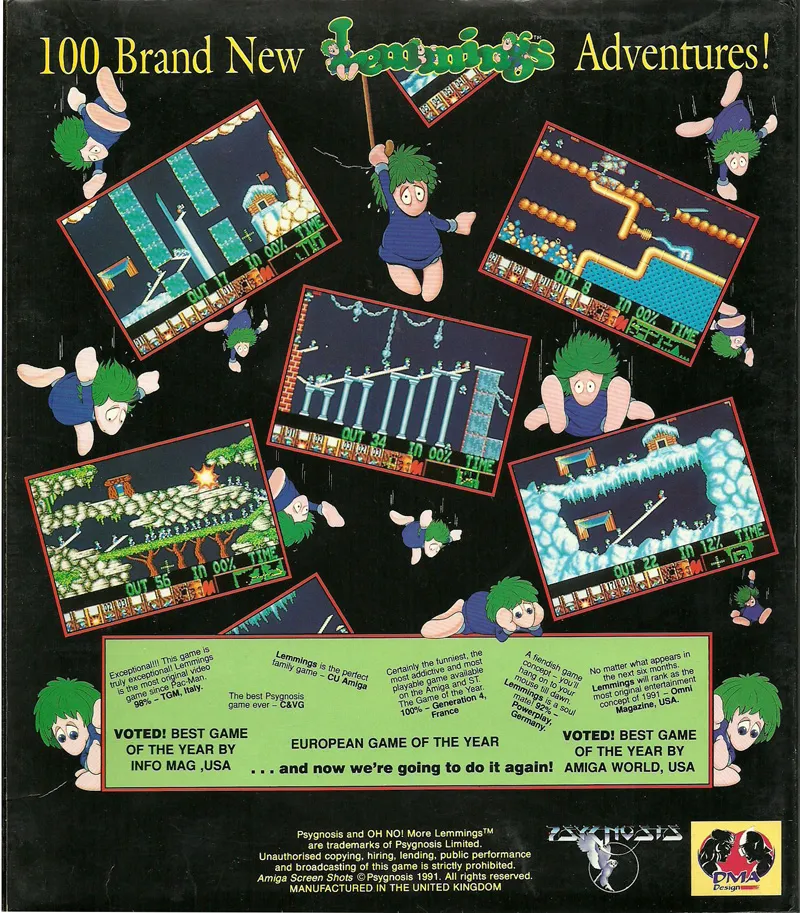 Oh No! More Lemmings box back