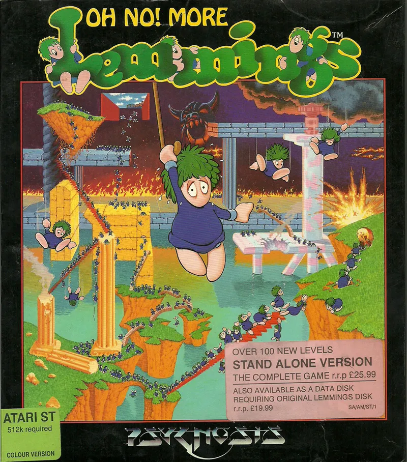 Oh No! More Lemmings box art