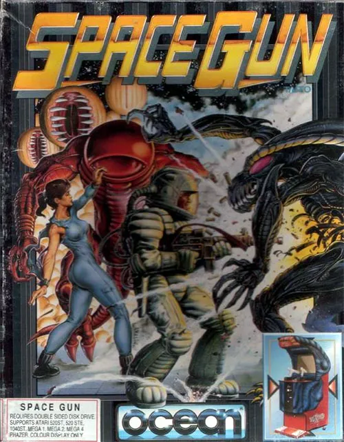 Space Gun box art