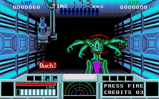 Backdrop artwork for Space Gun