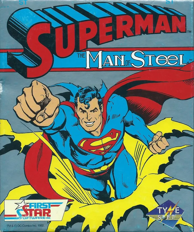 Superman: The Man of Steel box art