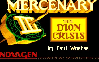 Mercenary III: The Dion Crisis screenshot