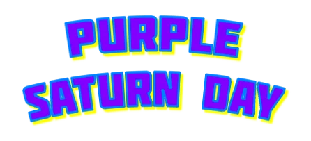 Purple Saturn Day logo