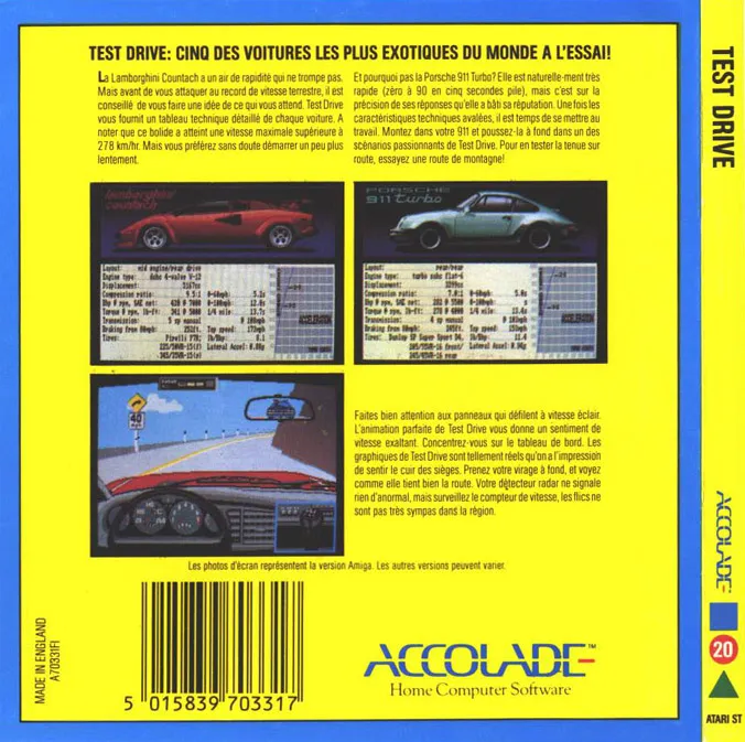 Test Drive box back